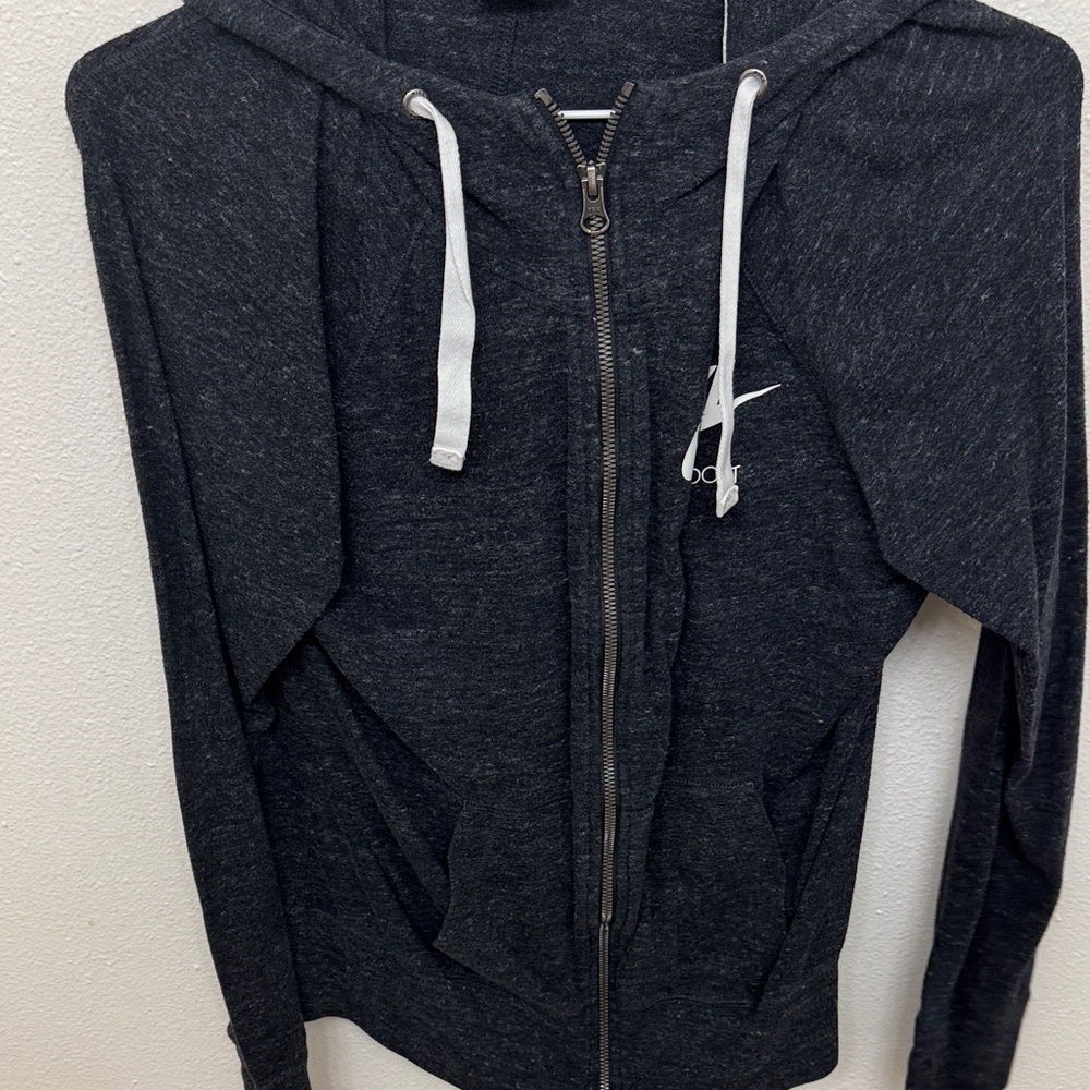 Nike Charcoal Hoodie with White Accents